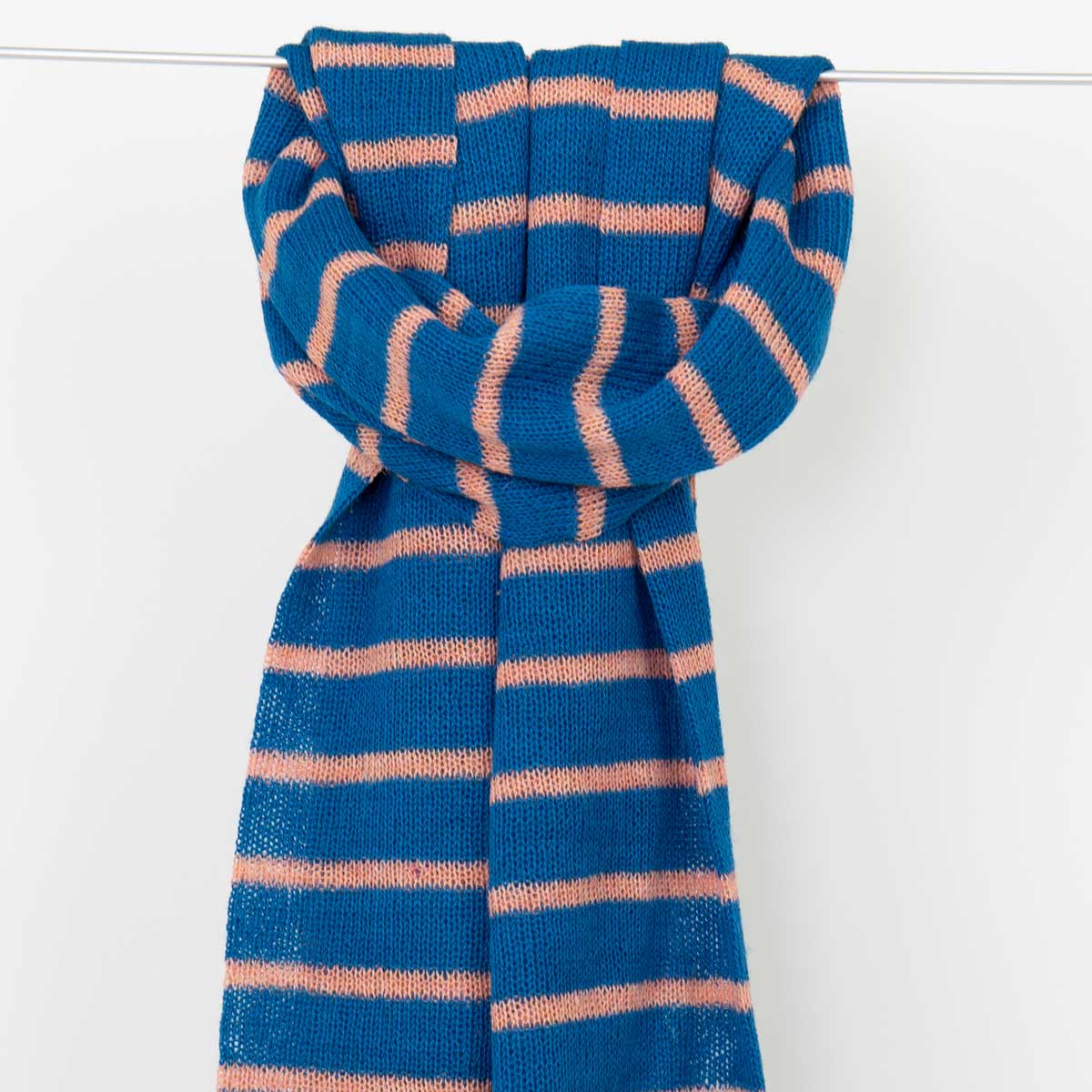 ALPACKA Scarf, turquoise/pink