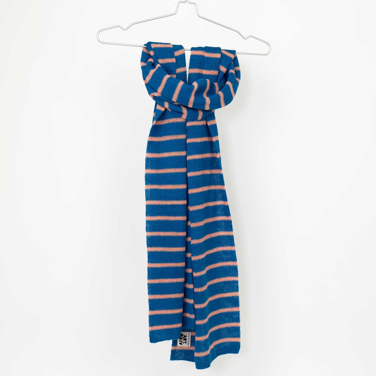 ALPACKA Scarf, turquoise/pink