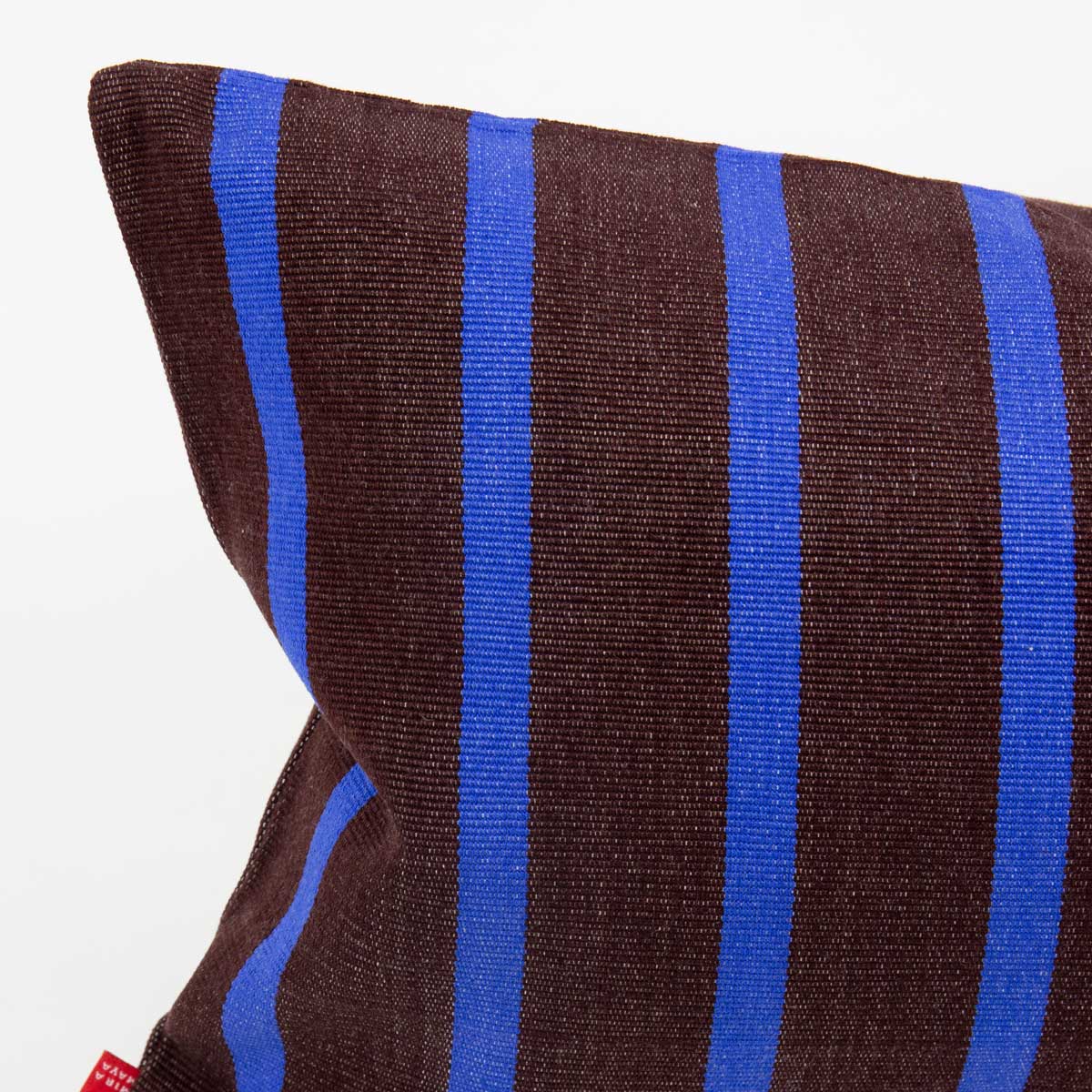 AMERICA Cushion cover 30x50, brown/blue