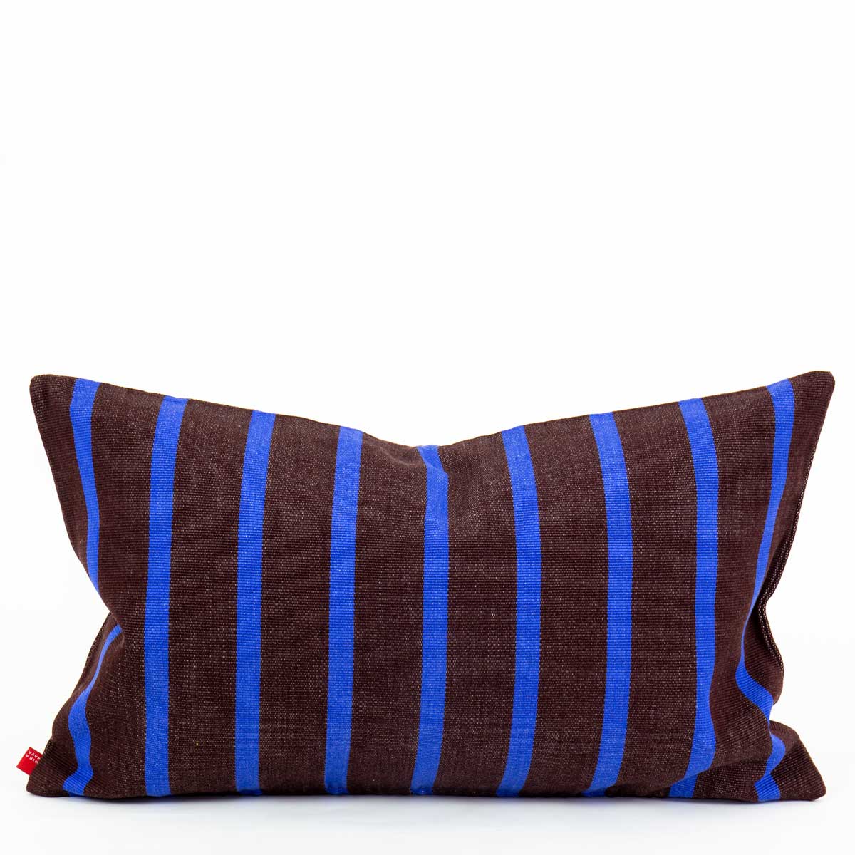 AMERICA Cushion cover 30x50, brown/blue