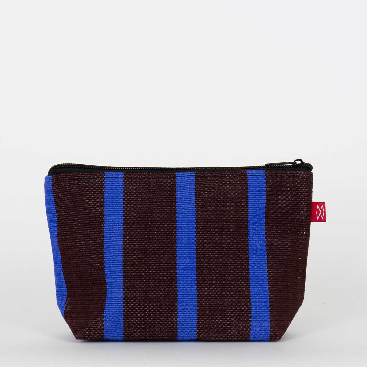 AMERICA Toiletry bag S, blue/brown