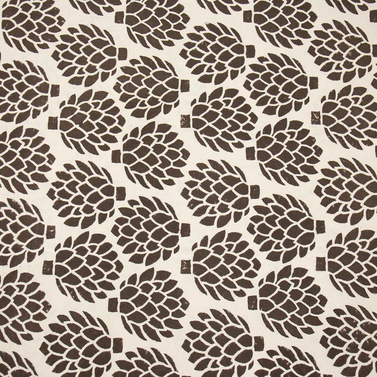 ARTICHOKE Tablecloth, offwhite/brown