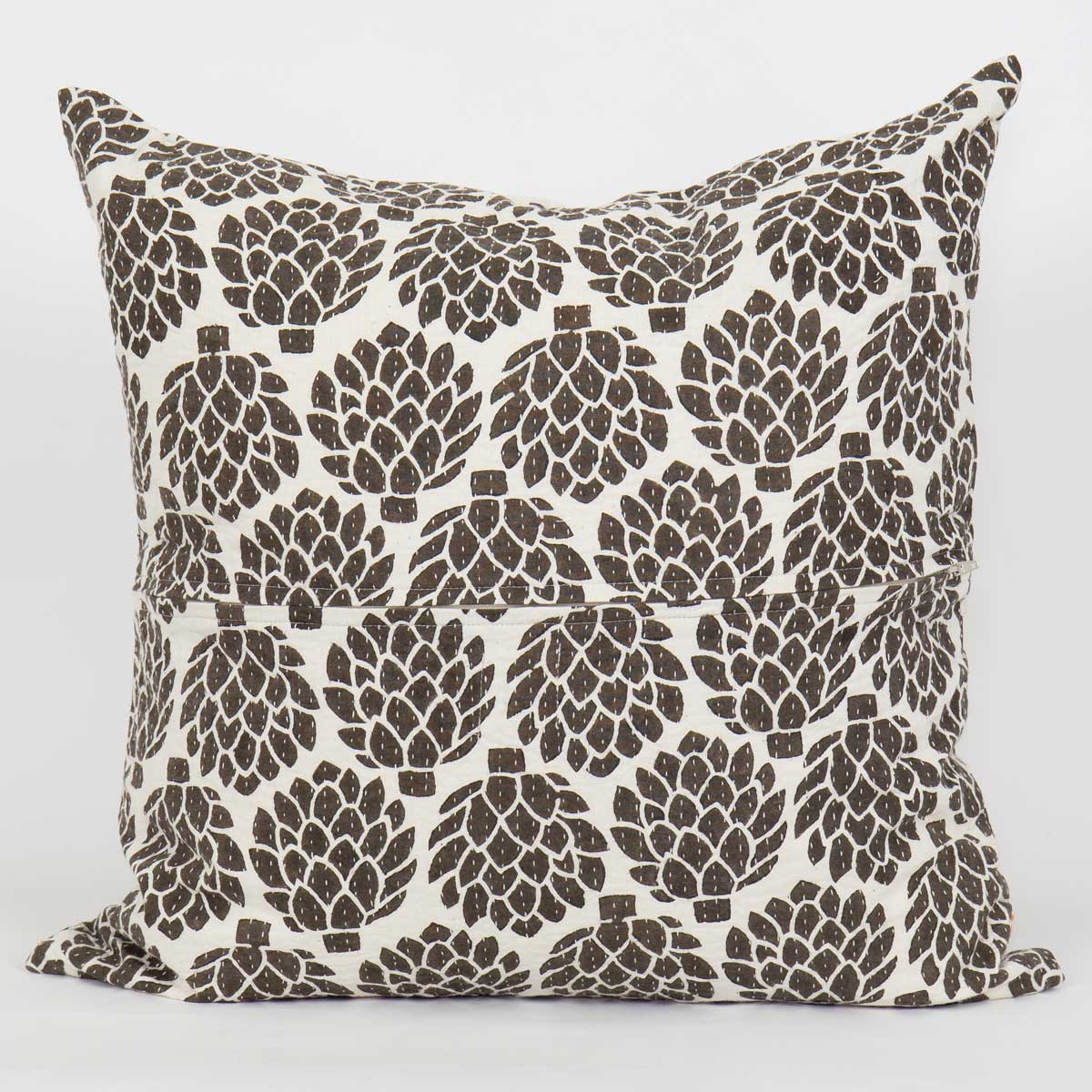 ARTICHOKE Cushion cover 50x50, brown/white