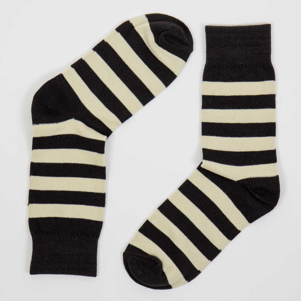 AWOC Strumpor, svart/offwhite