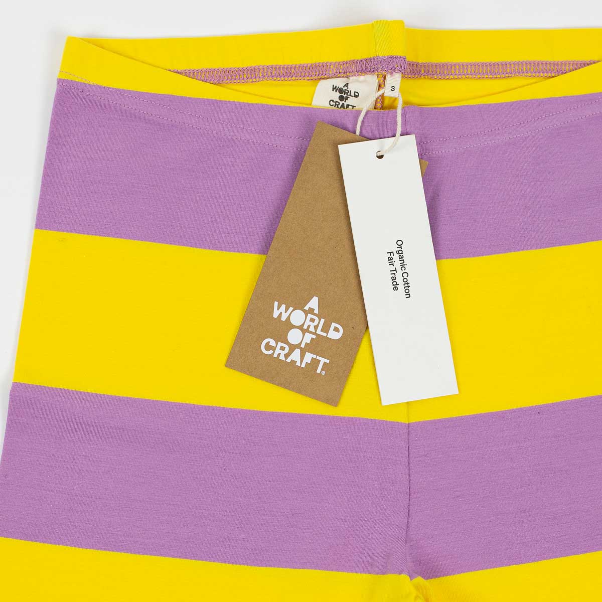 AWOC Leggings, yellow/lilac