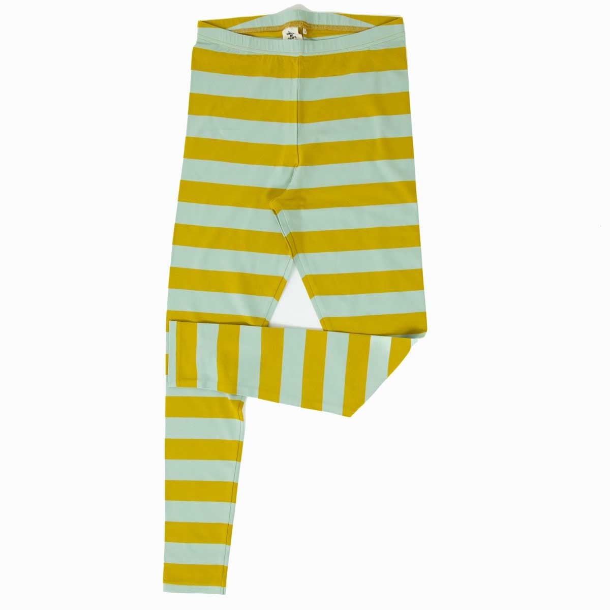 AWOC Leggings, mustard/turquoise