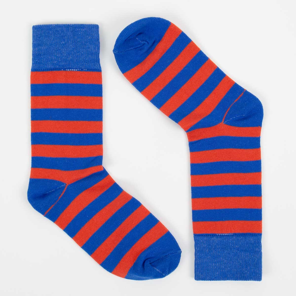 AWOC Socks, red/blue