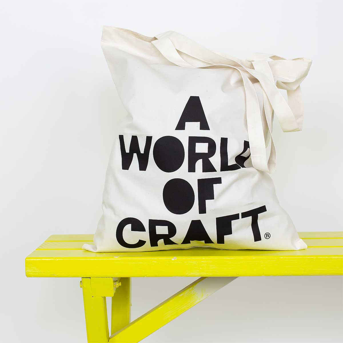A WORLD OF CRAFT Bag, white