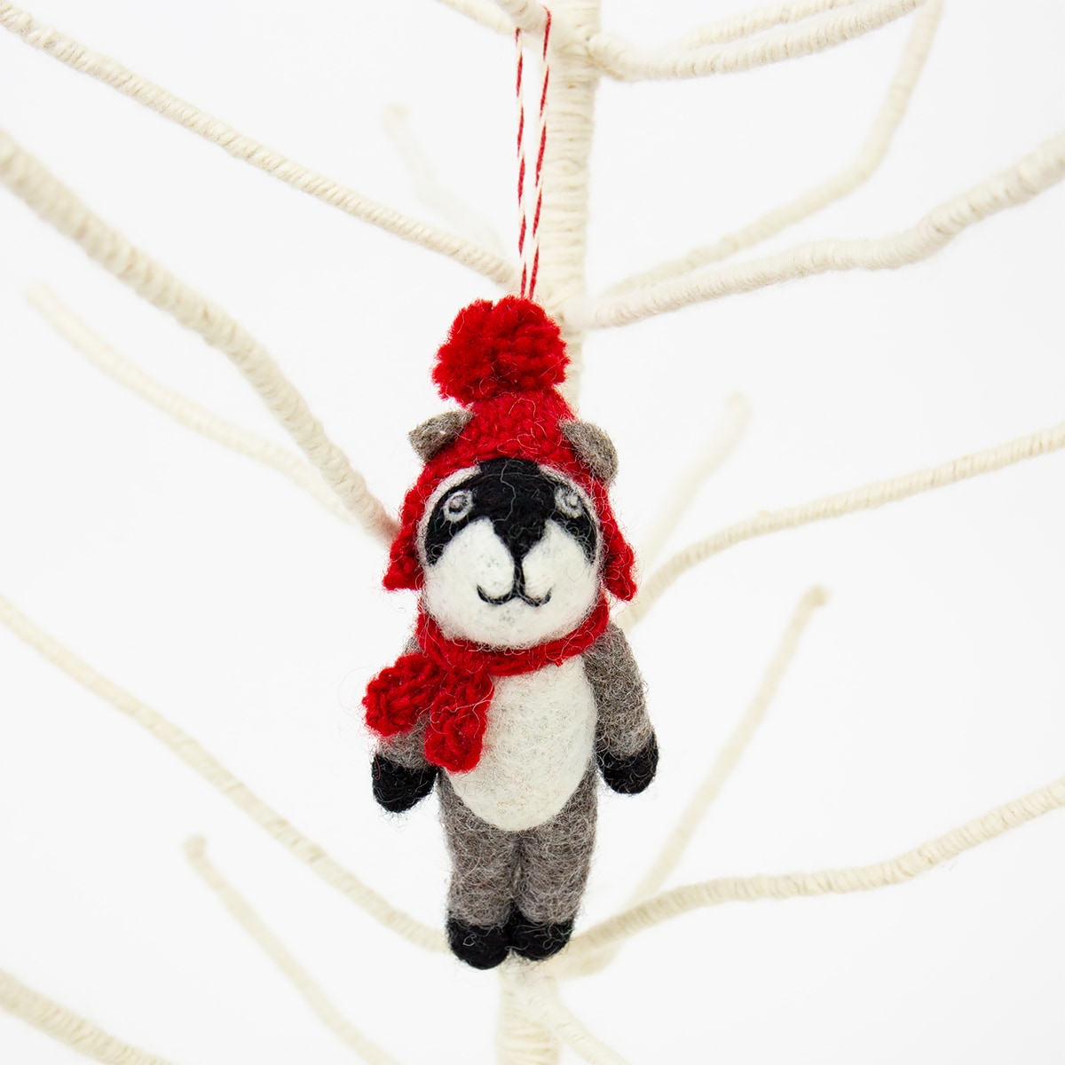 BADGER RED CAP Julhänge