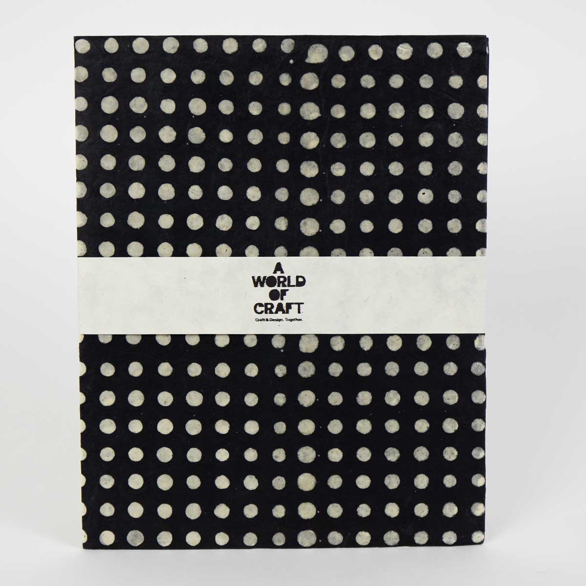 BLOT BATIK Paper sheet 50x70, black/offwhite