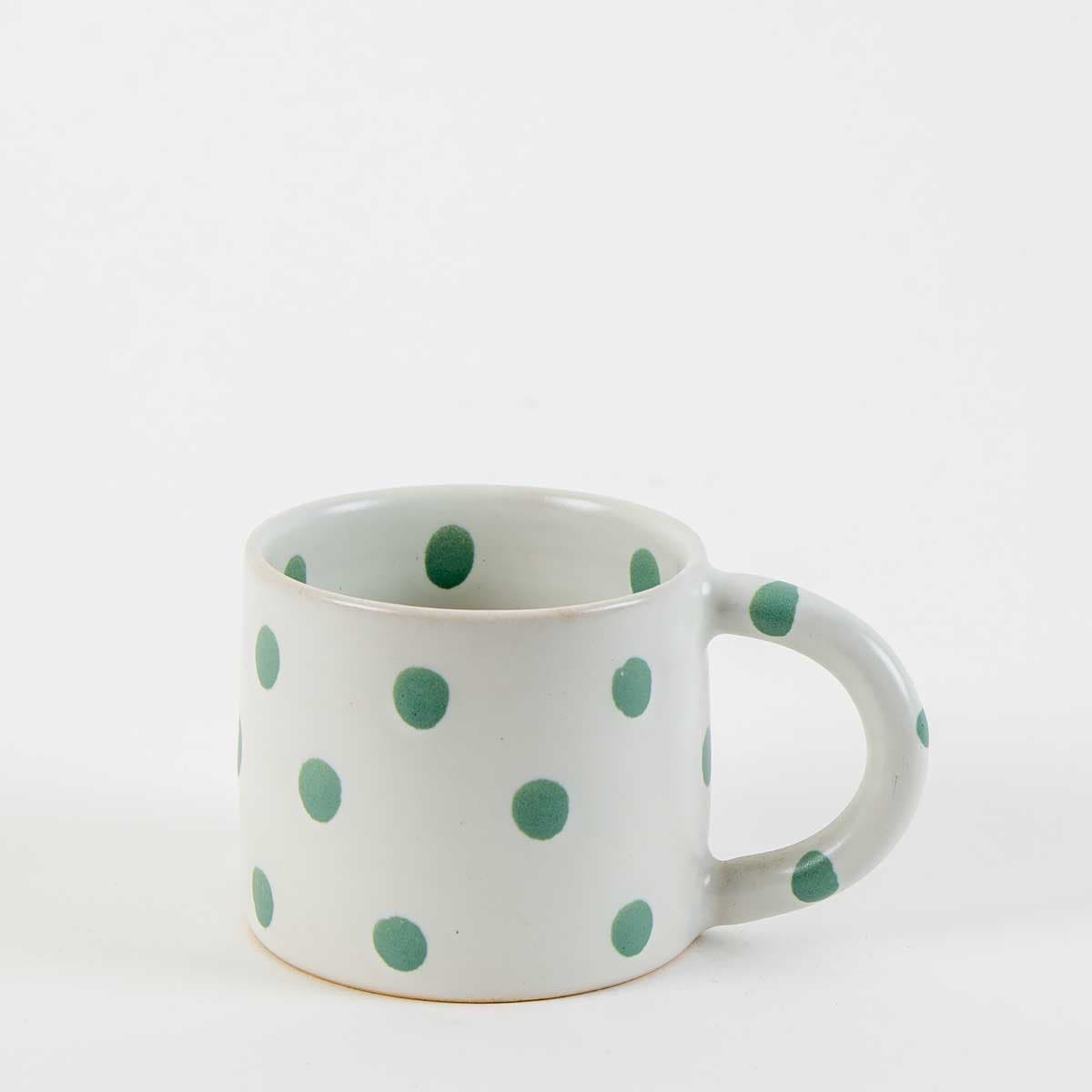 BLOT Coffee cup, white/green