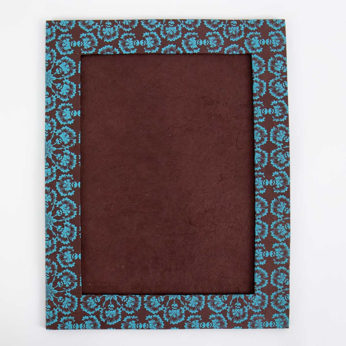 BLUETT Frame L, brown/turquoise