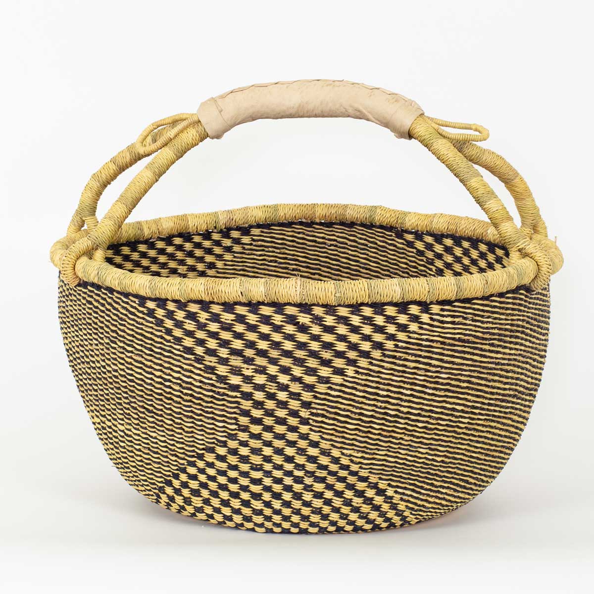 BOLGA DIAMOND Picnic basket, blue/natural