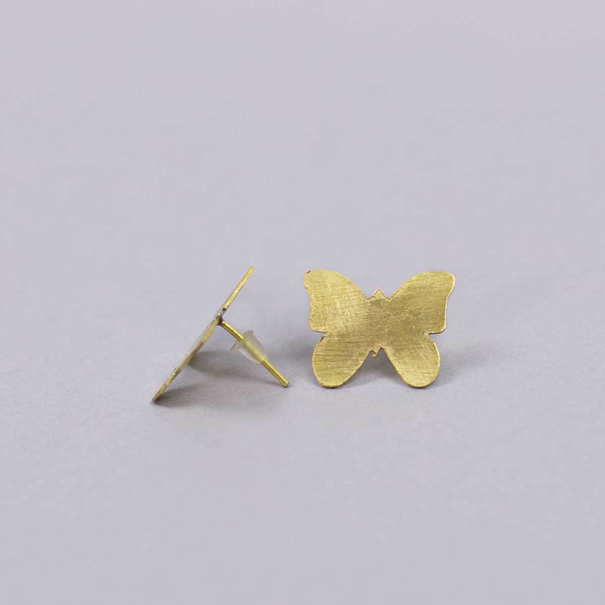 BRASS BUTTERFLY Earrings