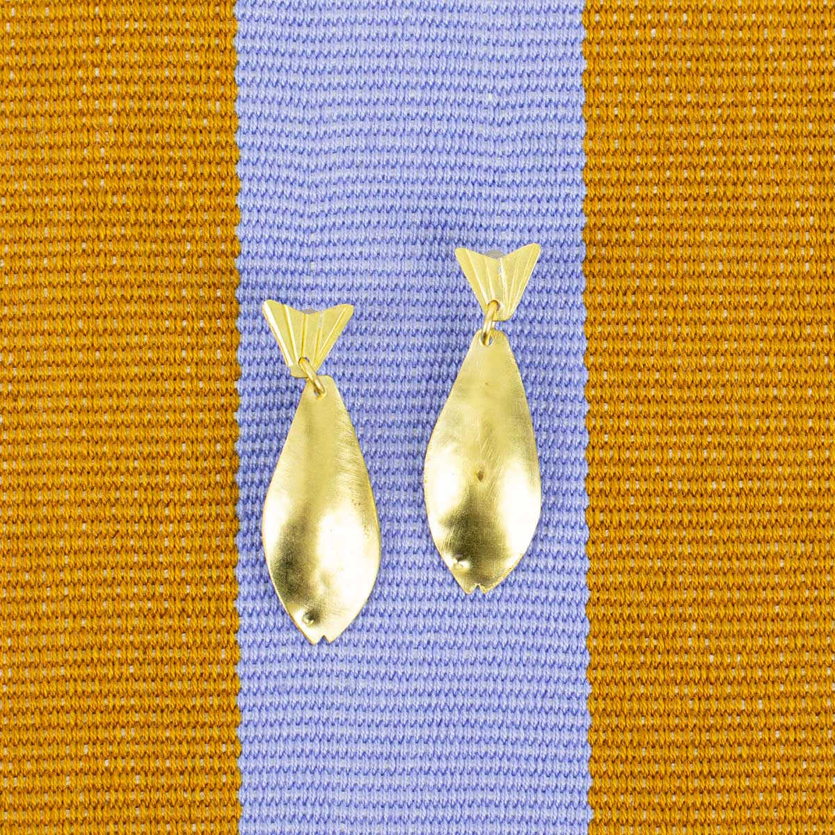 BRASS FISH Earrings