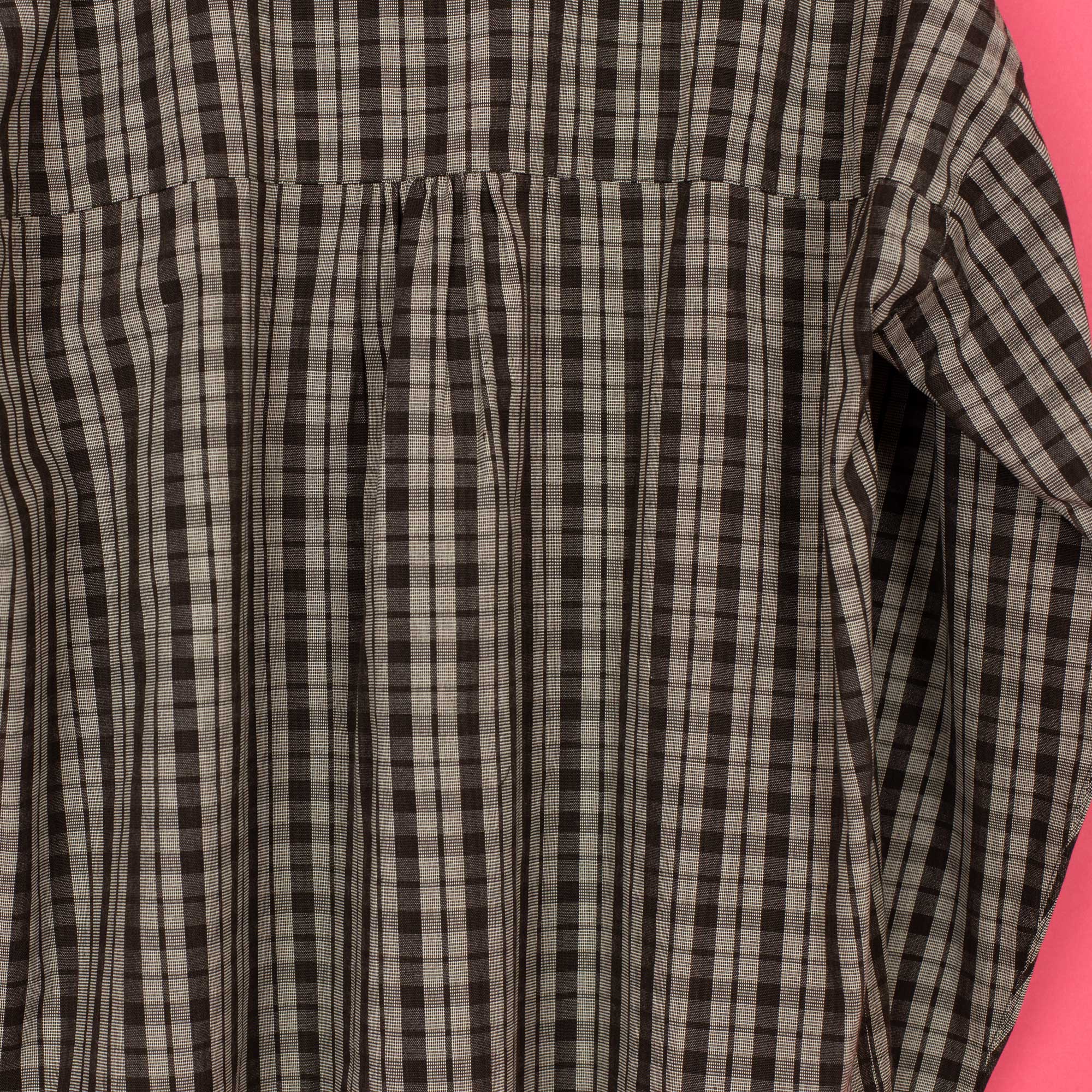 BROWN CHECK Shirt, 38-40