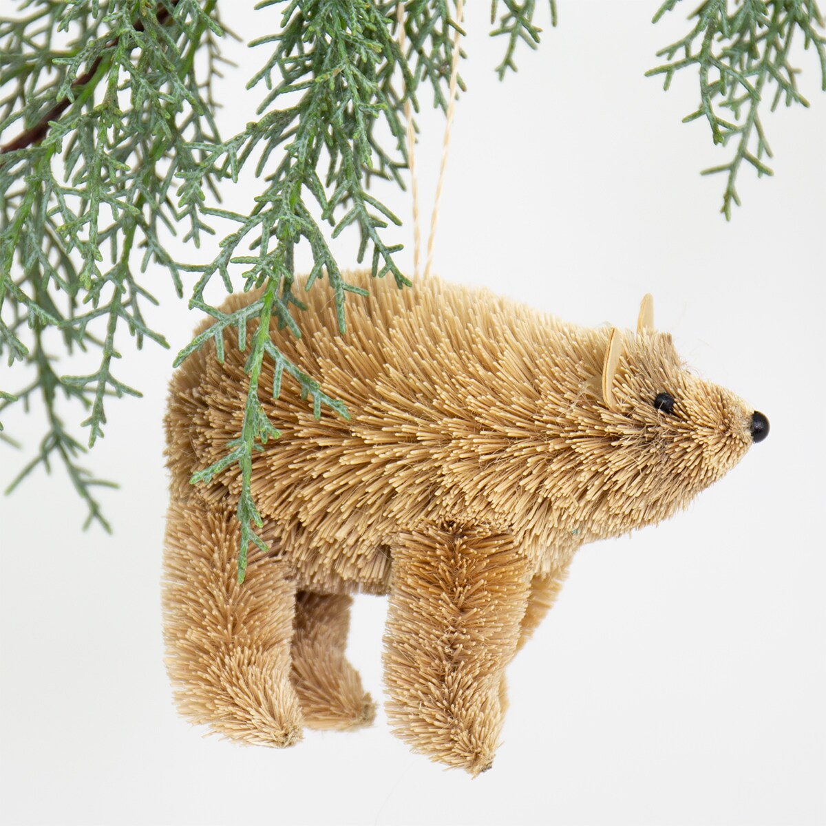 BRUSH BEAR Ornament