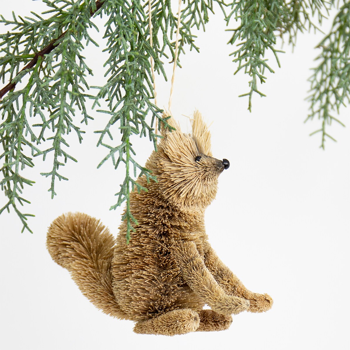BRUSH FOX Ornament