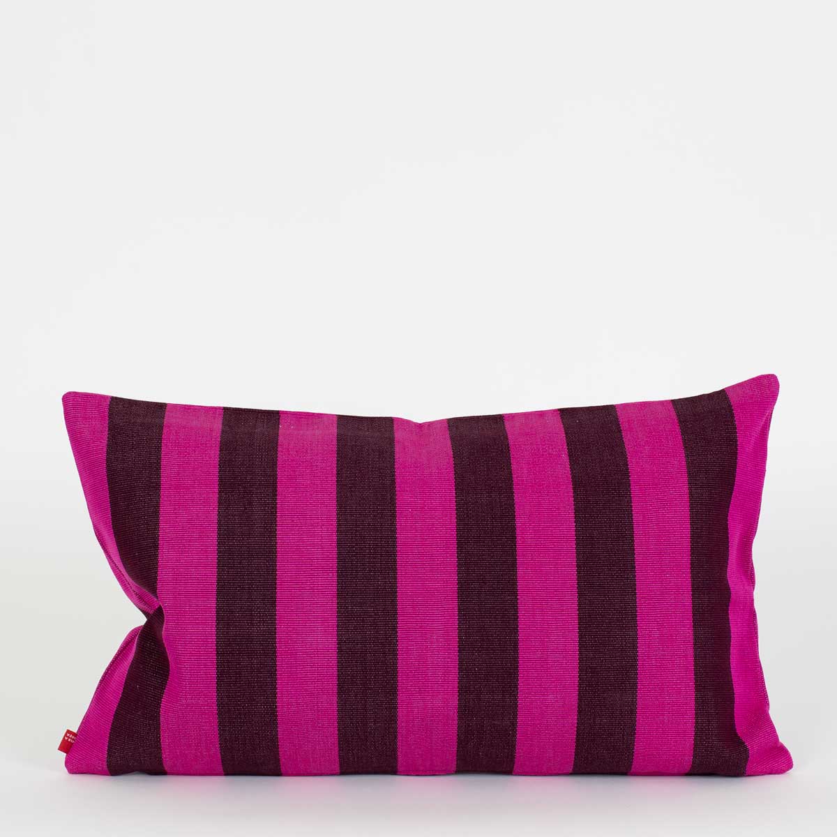 CARLA Kuddfodral 30x50, rosa/vinröd