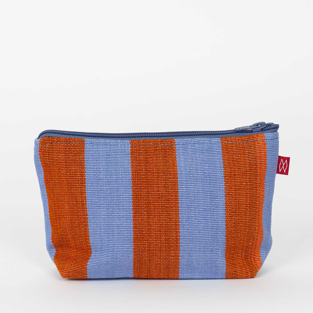 CARLA Toiletry bag S, blue/brown