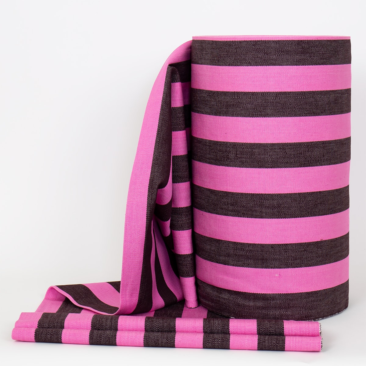 CARLA Fabric 90 cm, pink/brown