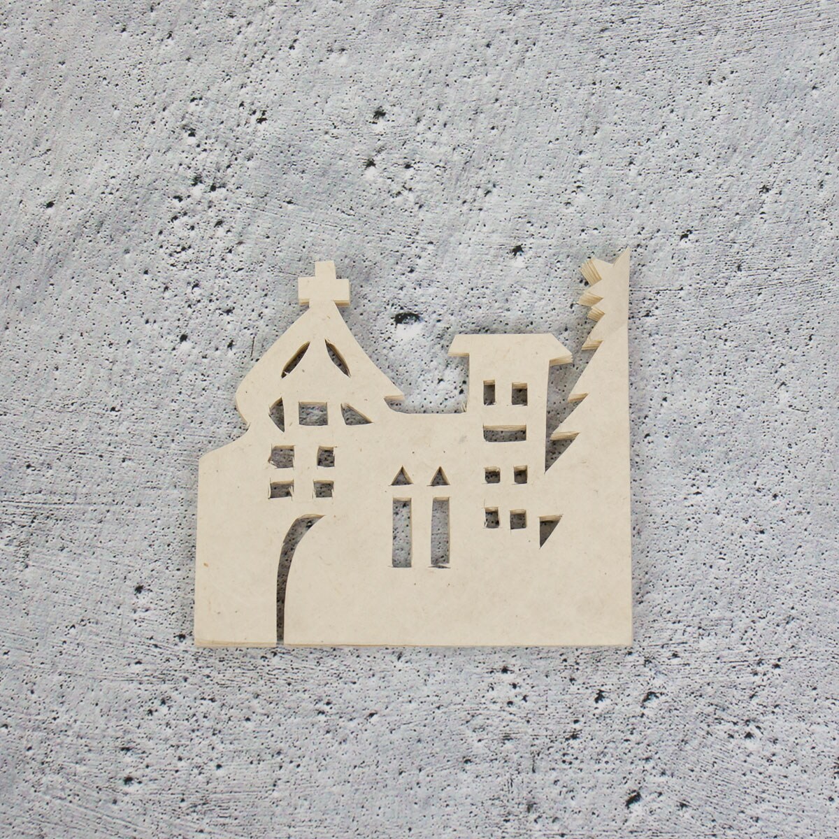 CHURCH Dekoration, offwhite