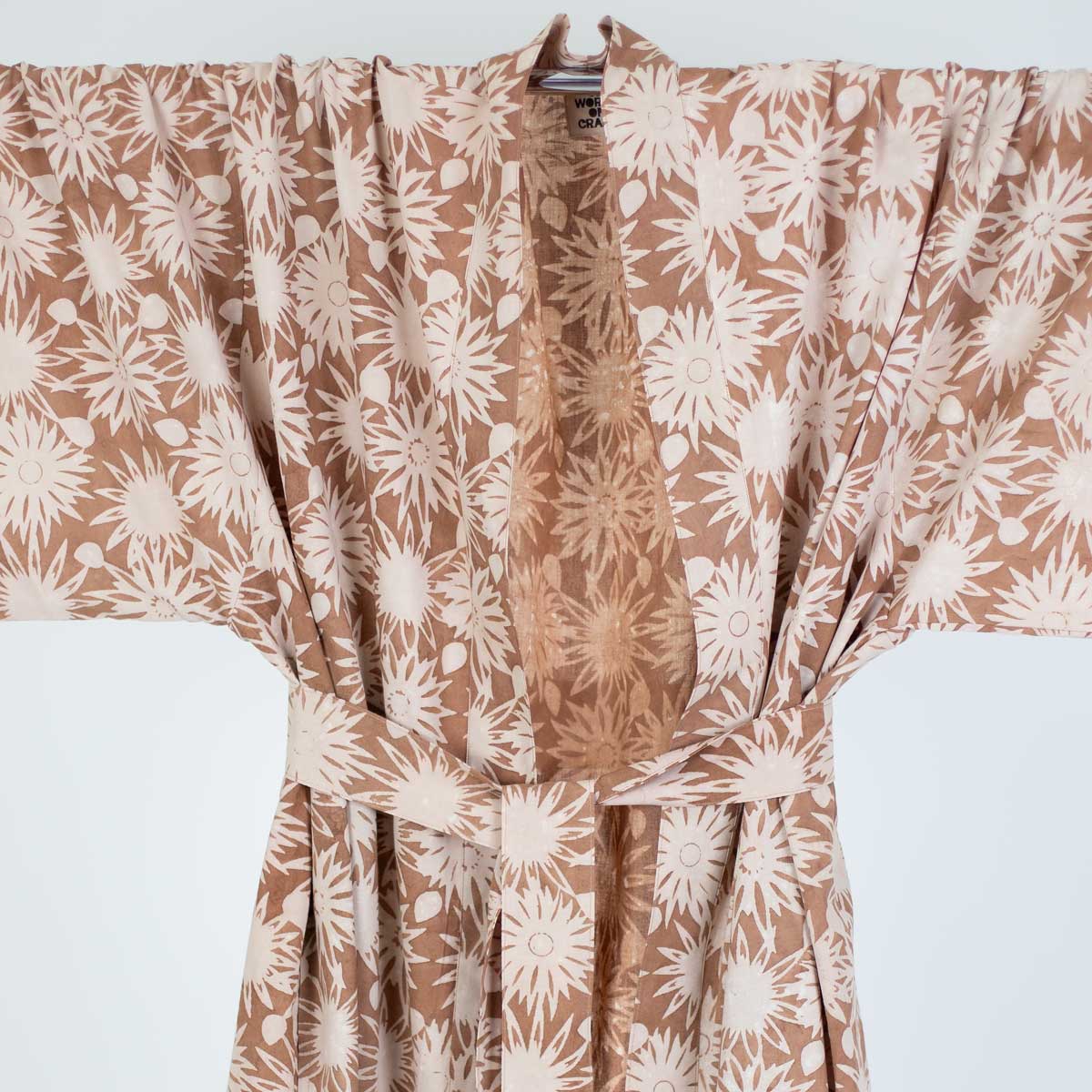 DANDELION Kimono, brown/natural