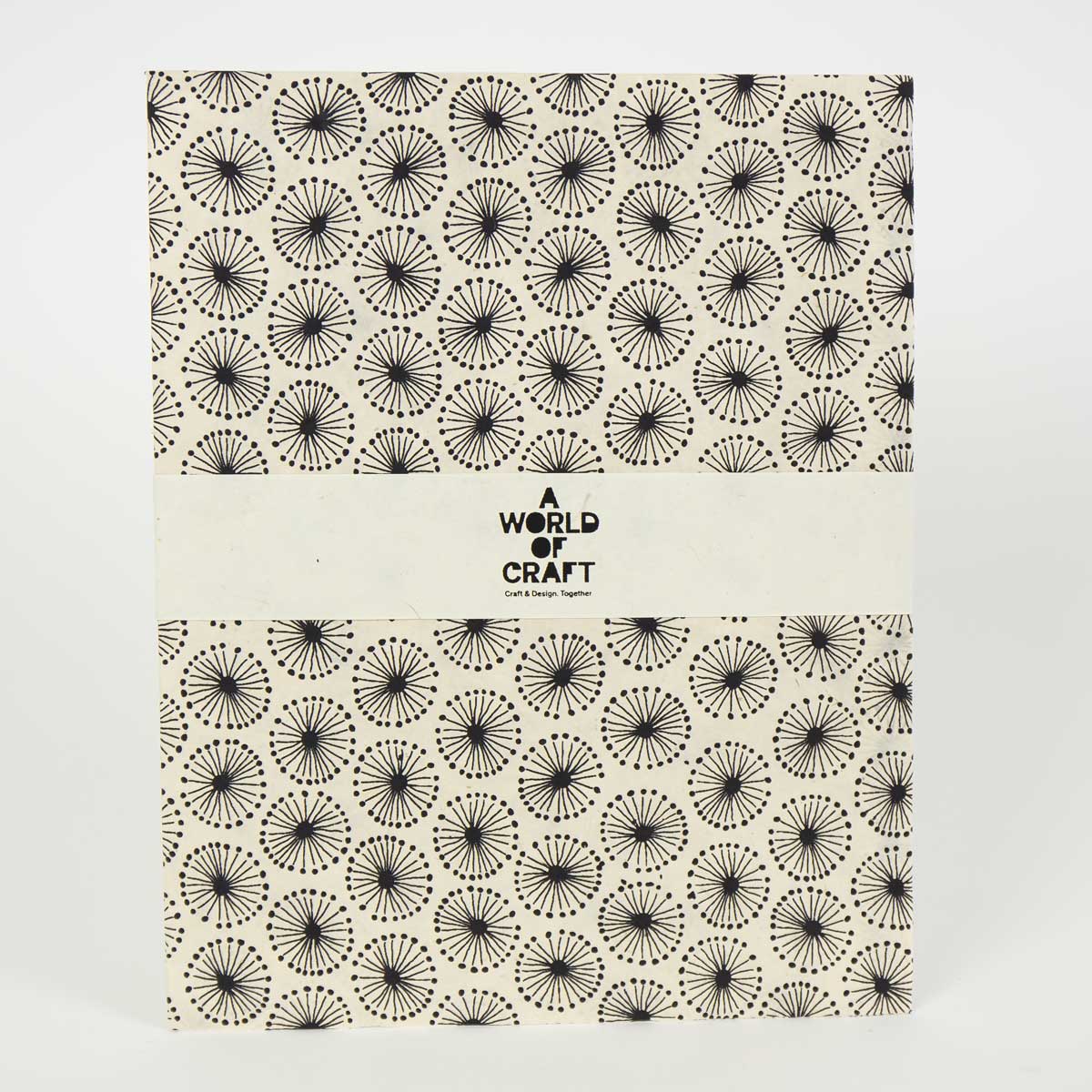 DANDELION Paper sheet 50x70, offwhite/black