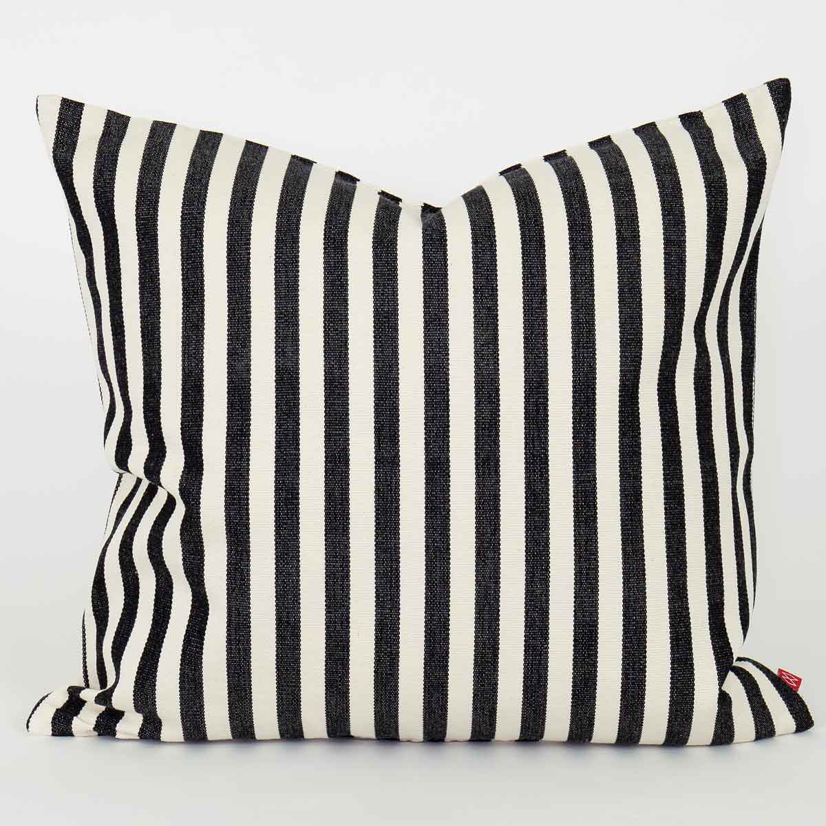 DONIA Cushion cover 50x50, bla/whi