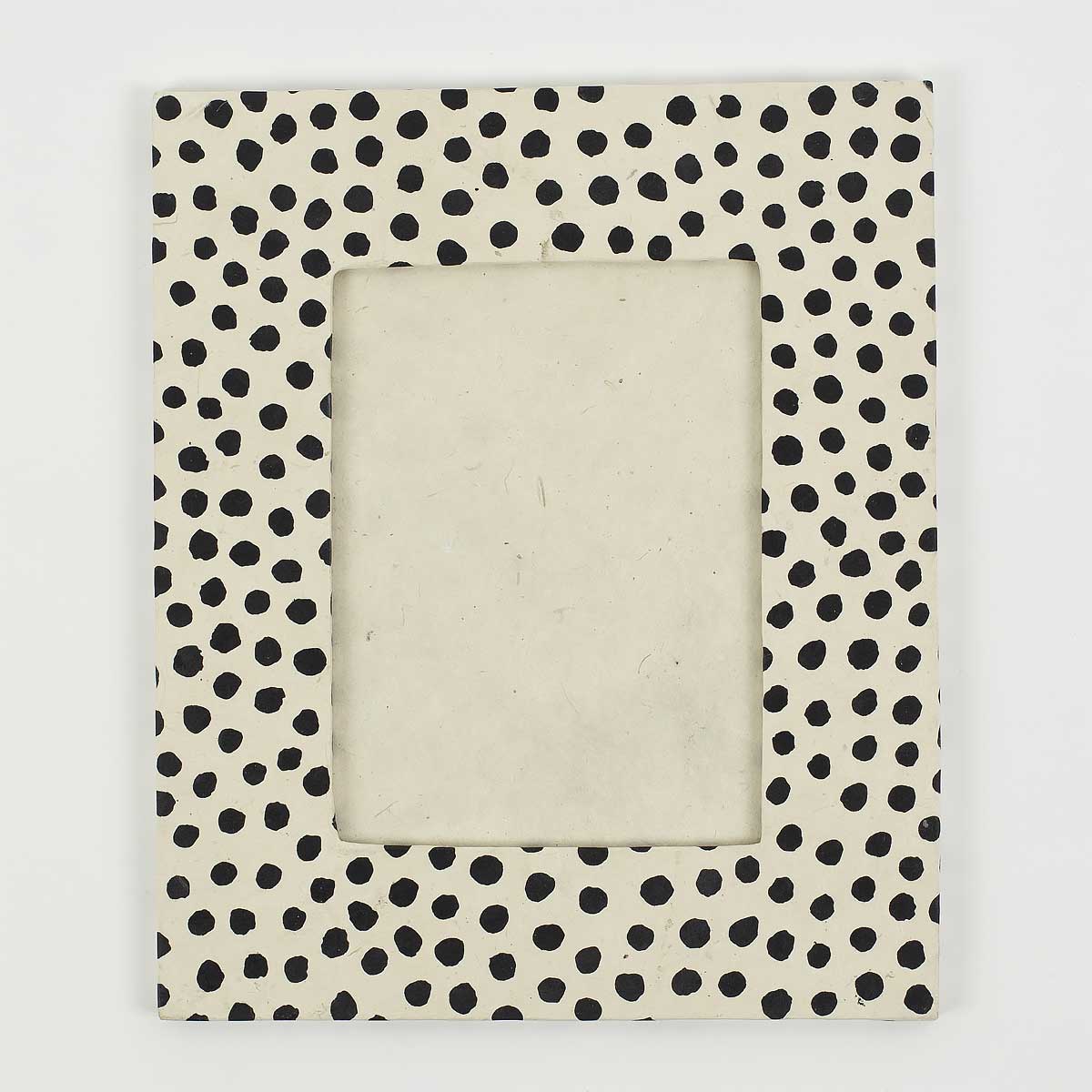 DOTTED Ram S, vit/svart