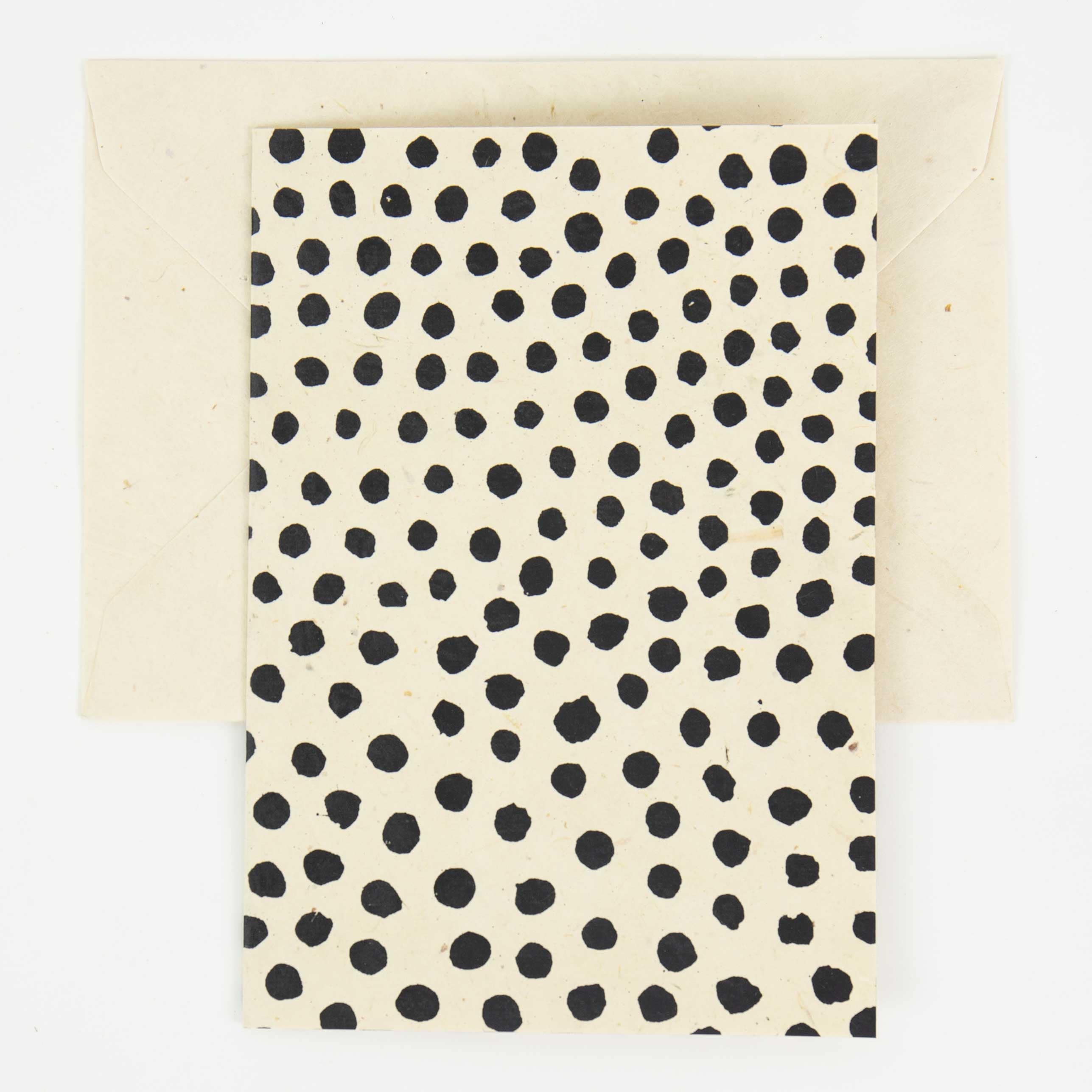 DOTTED Card, white/black