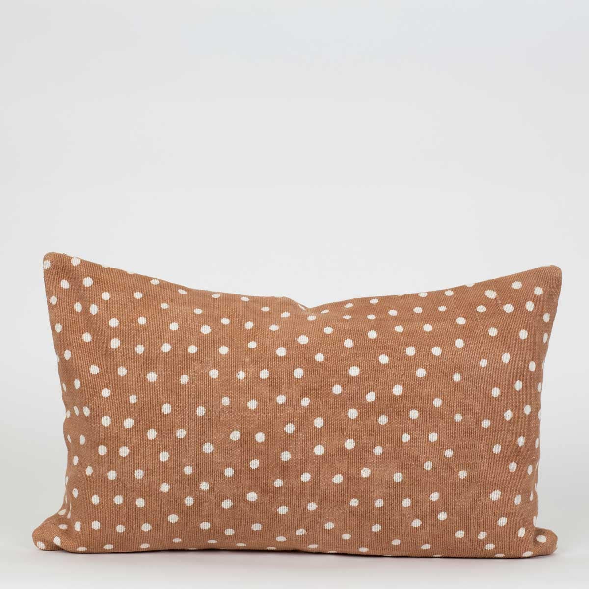 DOT Kuddfodral 30x50, rosa/vit