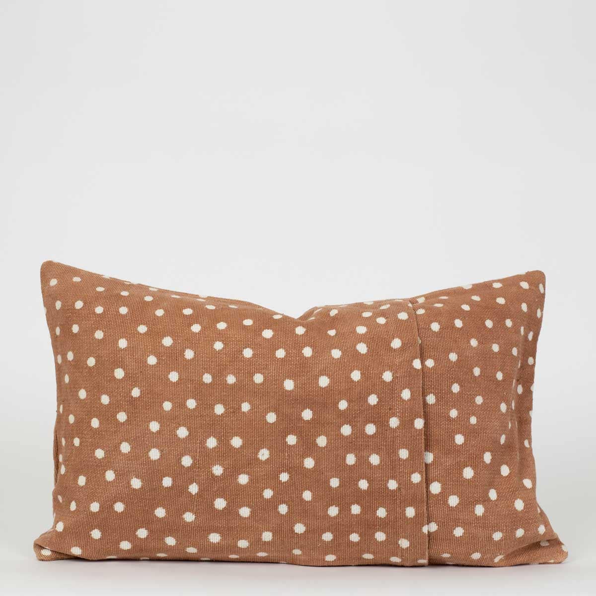DOT Kuddfodral 30x50, rosa/vit