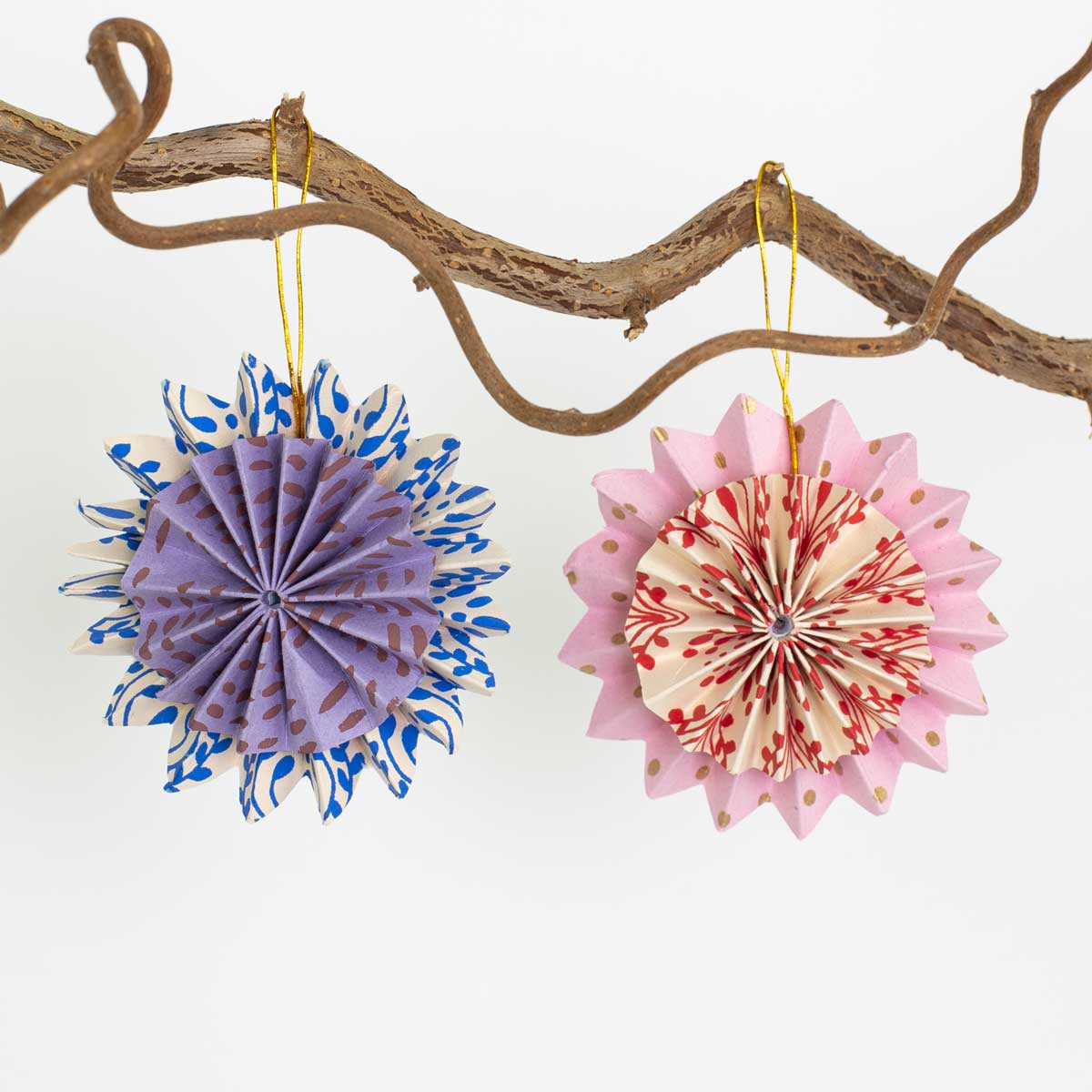 DOUBLE STAR Julhänge 2-pack, multi