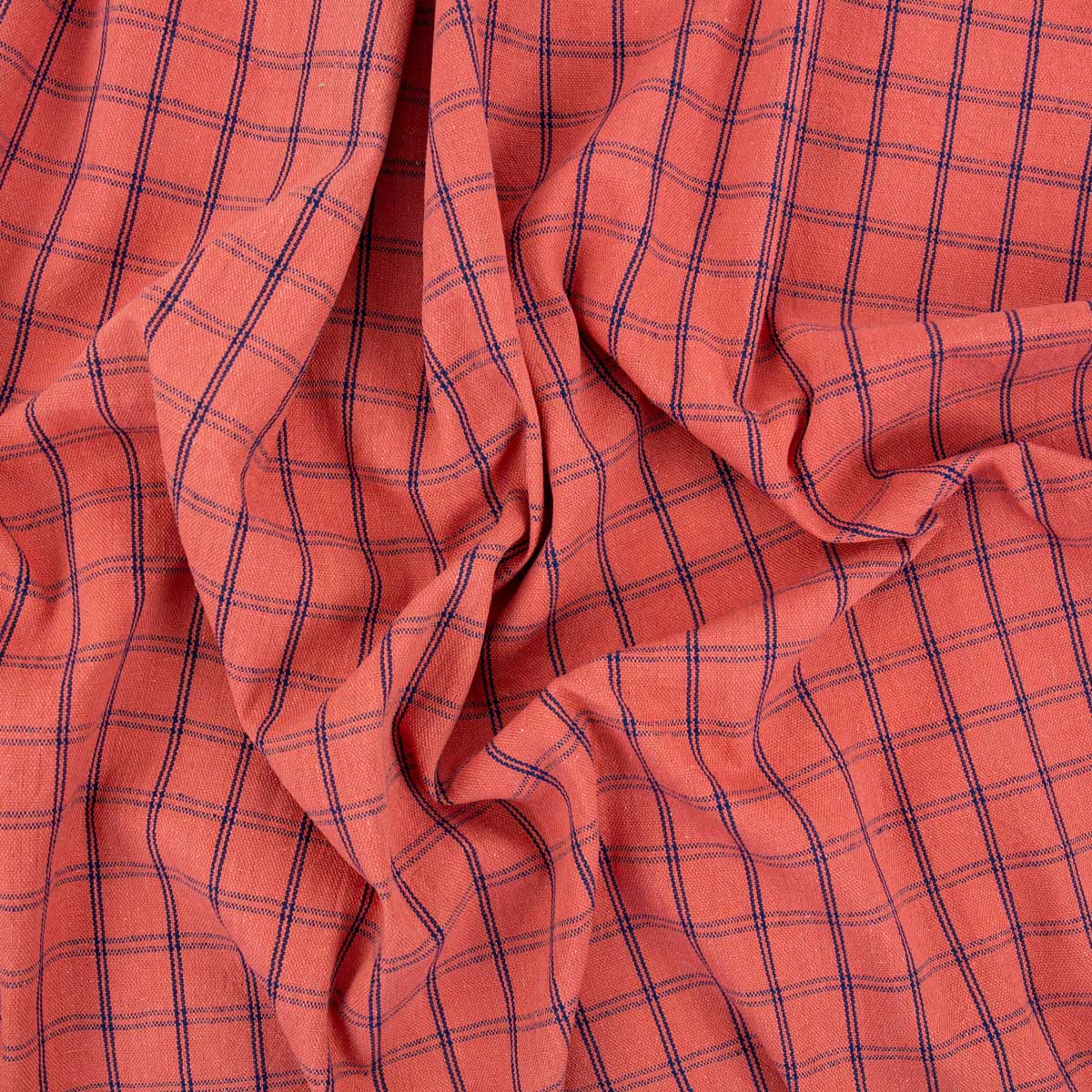 ECO DOUBLEGRID Fabric, pink/blue