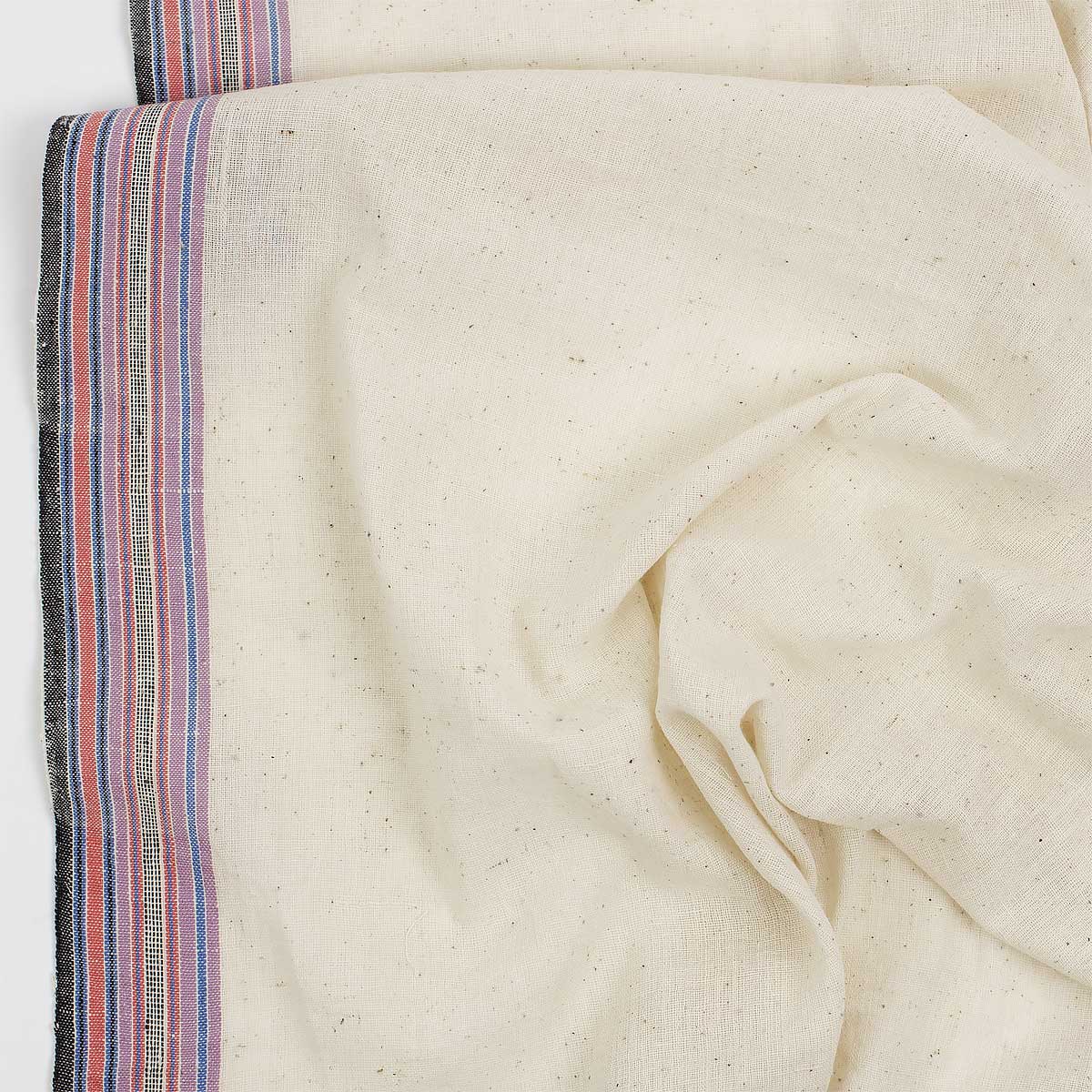 ECO EBBA Fabric, white w border