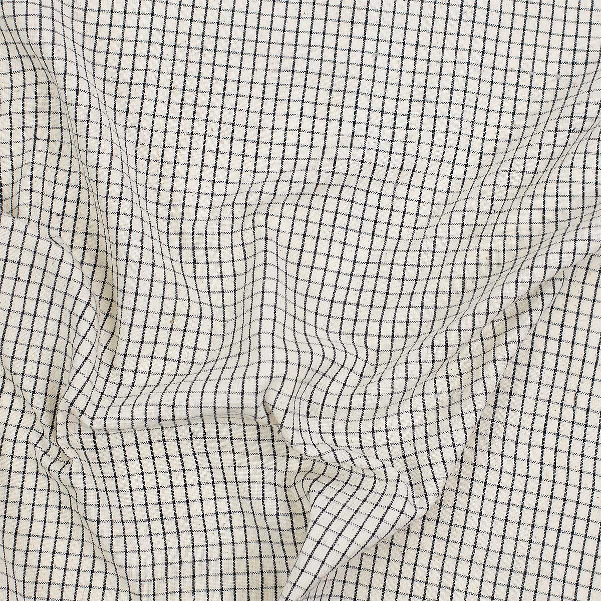 ECO GRETA Fabric, white/black