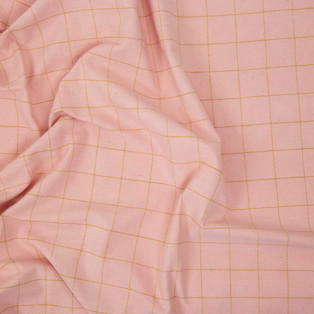 ECO GRID Tablecloth 140x250, pink/mustad