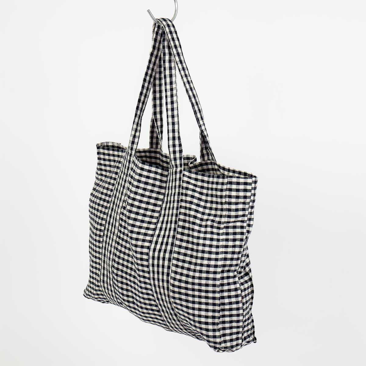 ECO NATURE Bag, black/offwhite