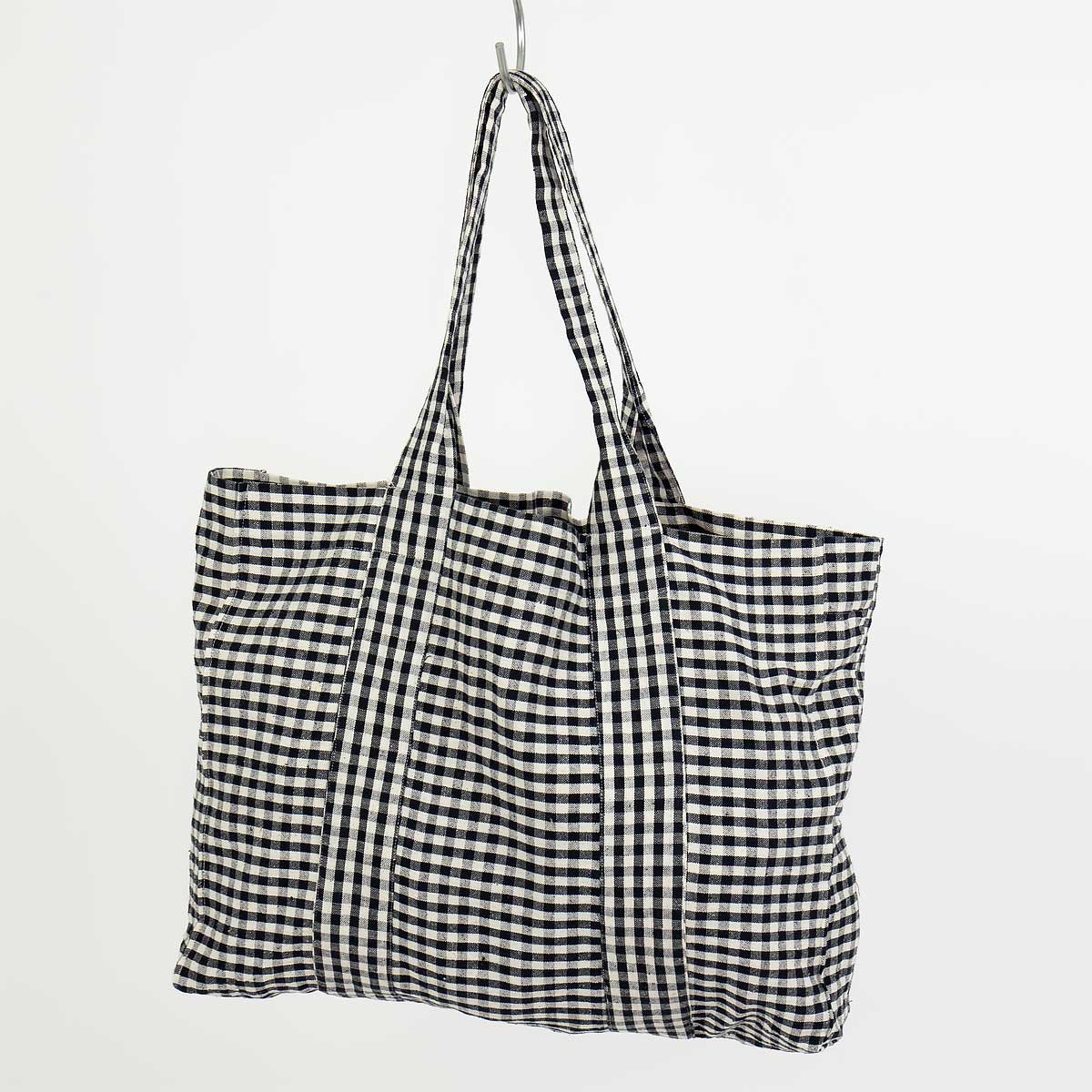 ECO NATURE Bag, black/offwhite