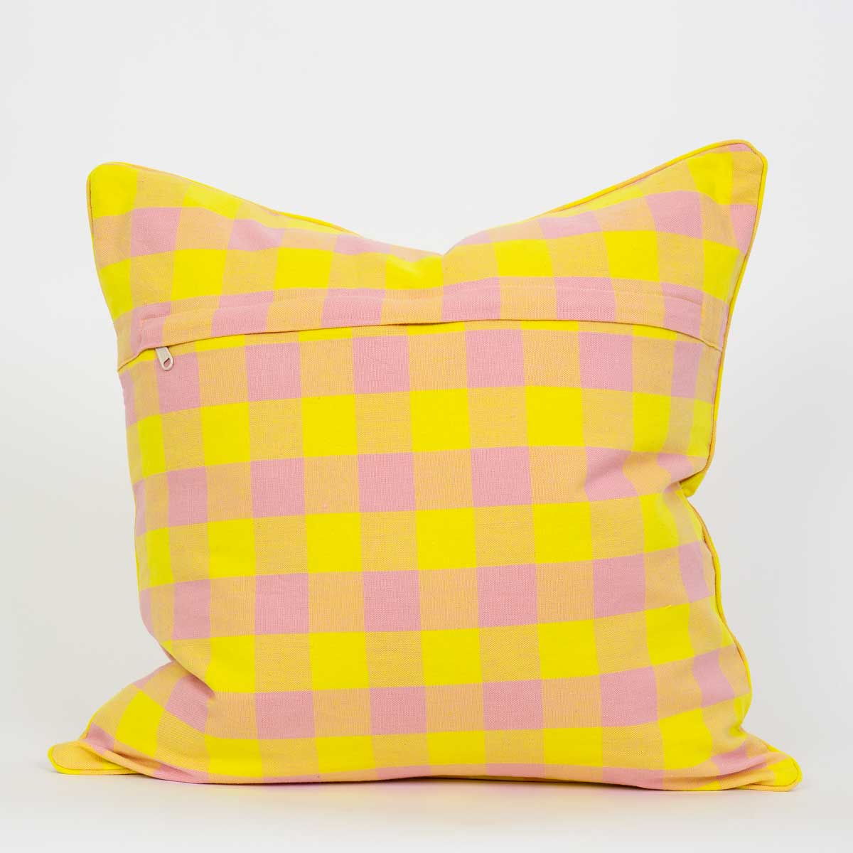 ECO OLGA Cushion cover 50x50, pink/yellow