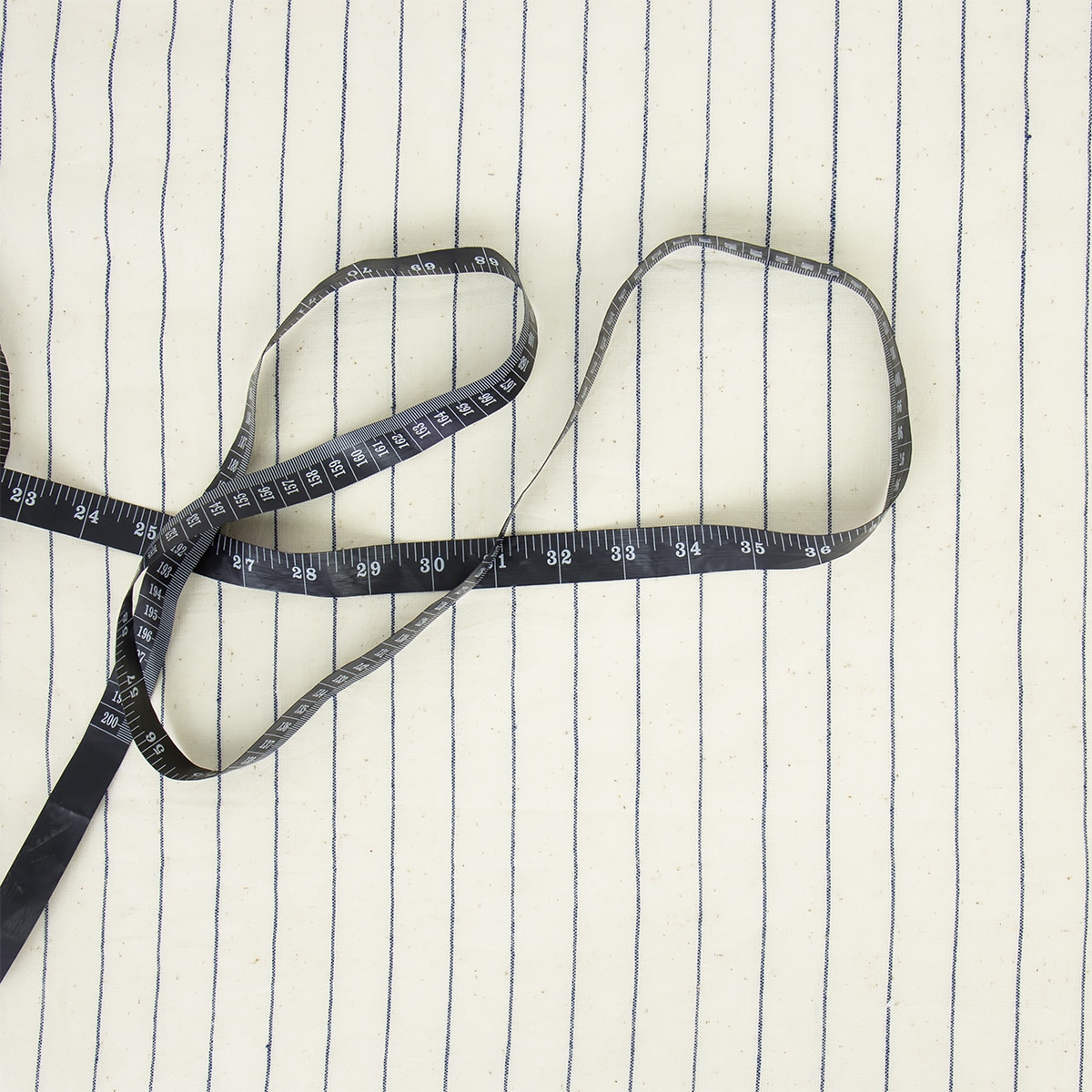 ECO NORA Fabric 145 cm, white/black