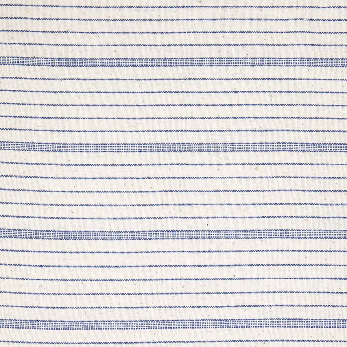 ECO RYTHM Tablecloth 140x250, offwhite/blue