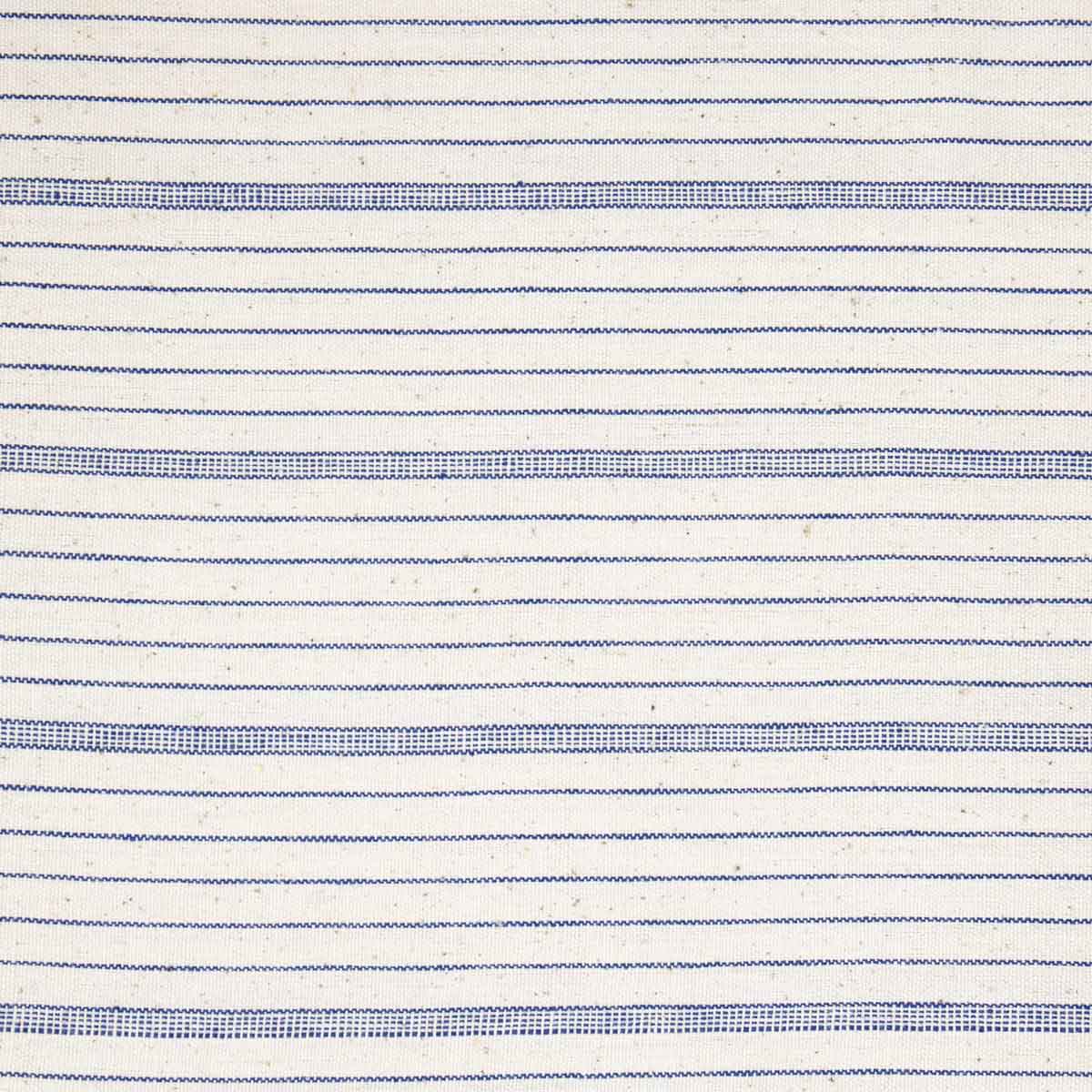 ECO RYTHM Tablecloth 140x250, offwhite/blue
