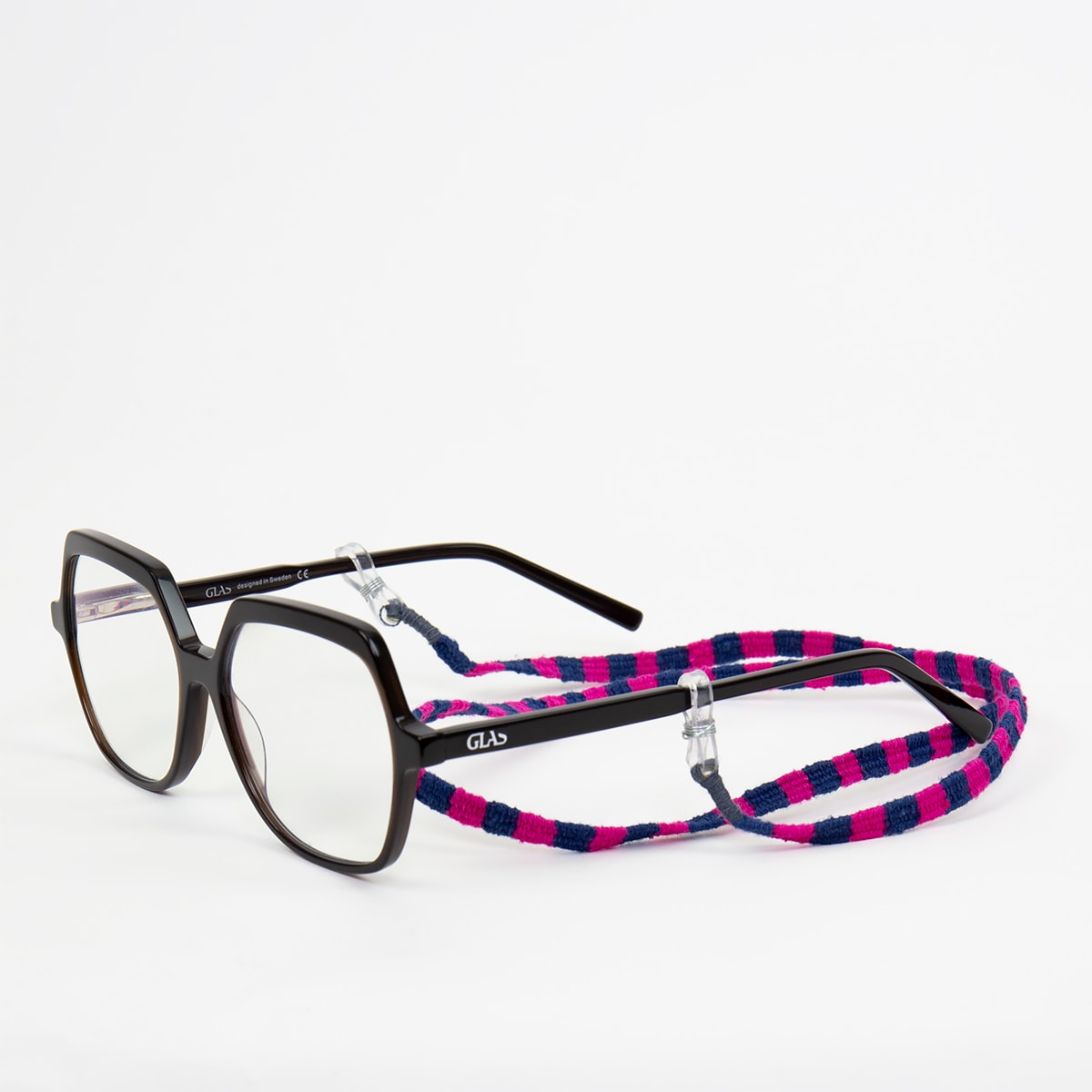 EYE Lanyard, dark blue/cerise