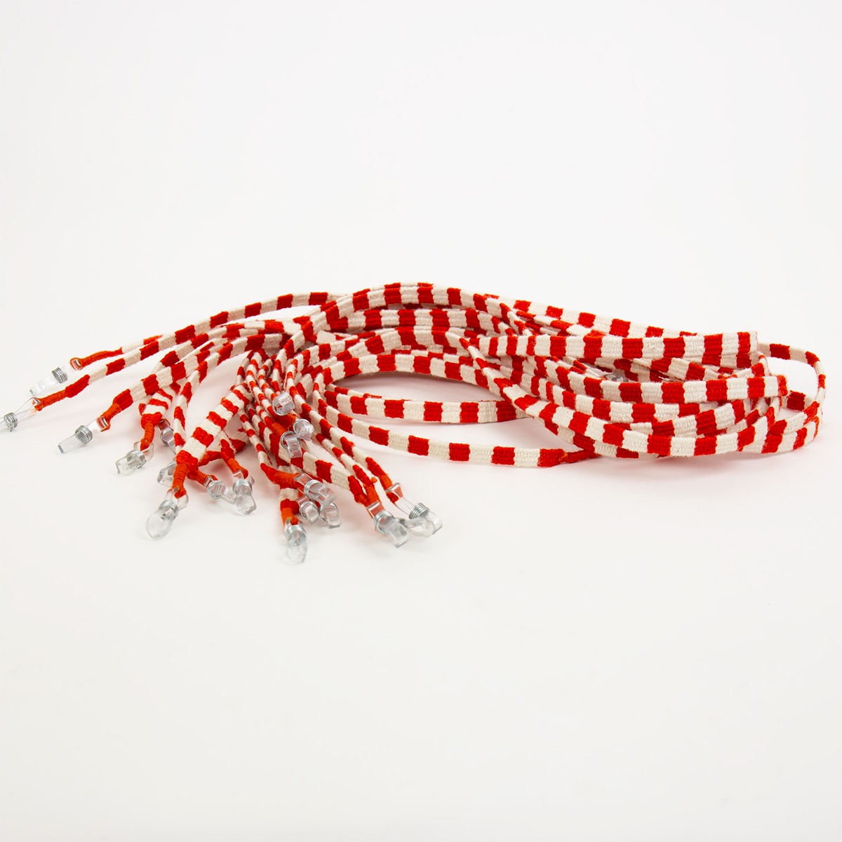 EYE Lanyard, white/red