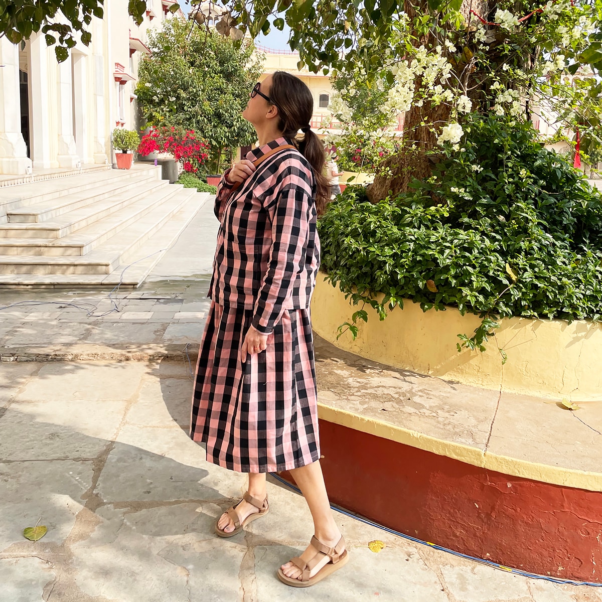 ELVIRA Over Shirt, pink/black