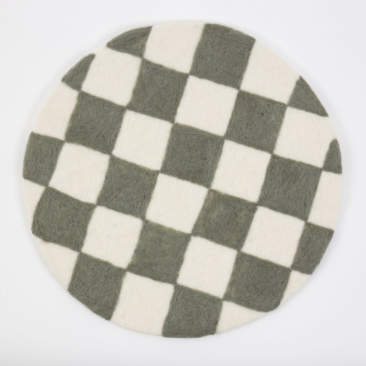 FELT CHESS Seat pad, grey/offwhite