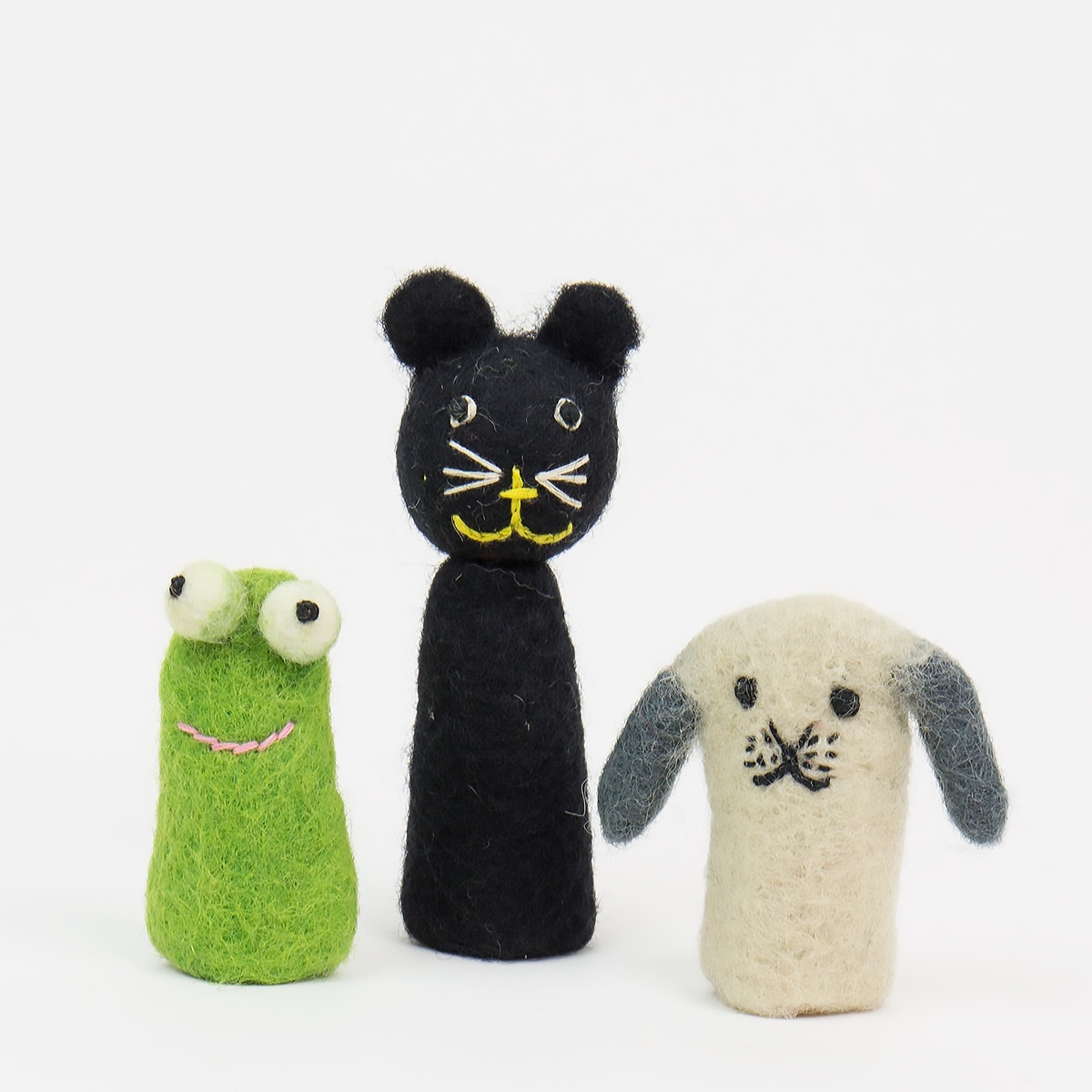 FELT CAT Fingerd. 3-pack