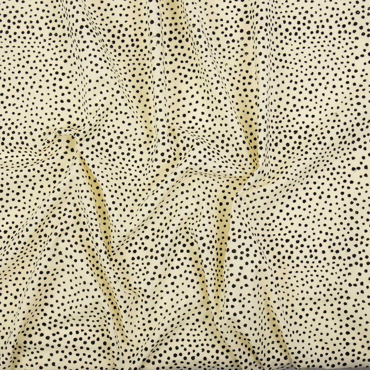 FLECK Fabric, whi/bla